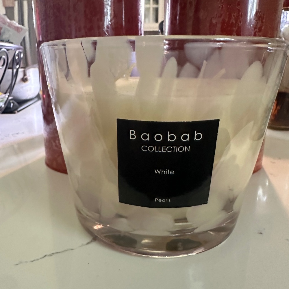 Baobab pearls candle
